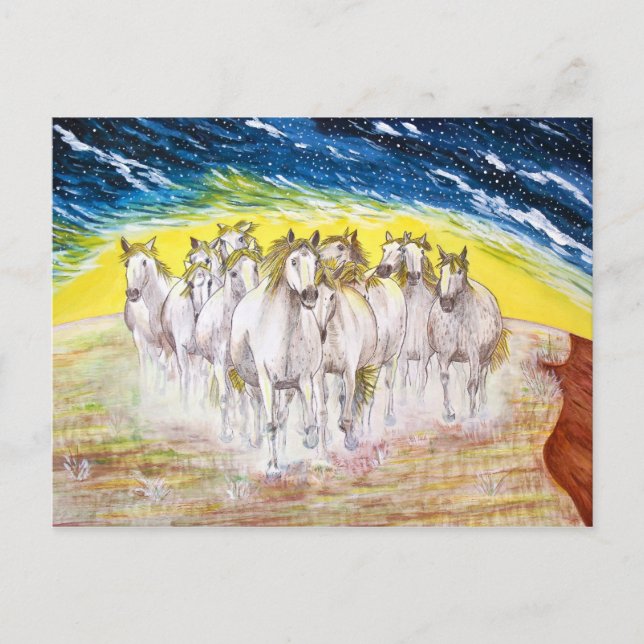 MUSTANGS VYKORT (Framsida)