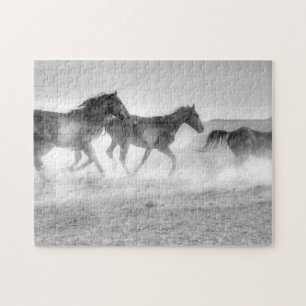 Mustangspringa Pussel