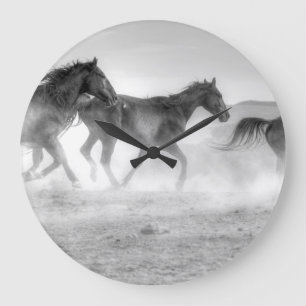 Mustangspringa Stor Klocka