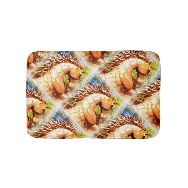 mustangstallion badrumsmatta (Framsidan)