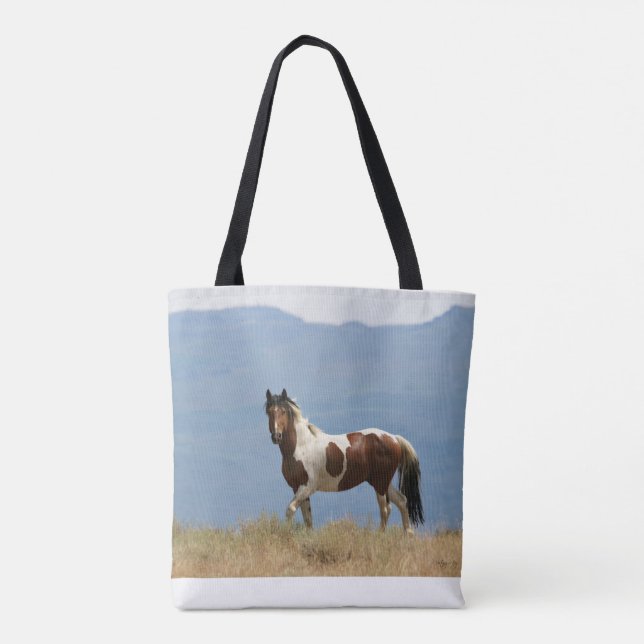 MustangWILD Totebag Tygkasse (Baksida)