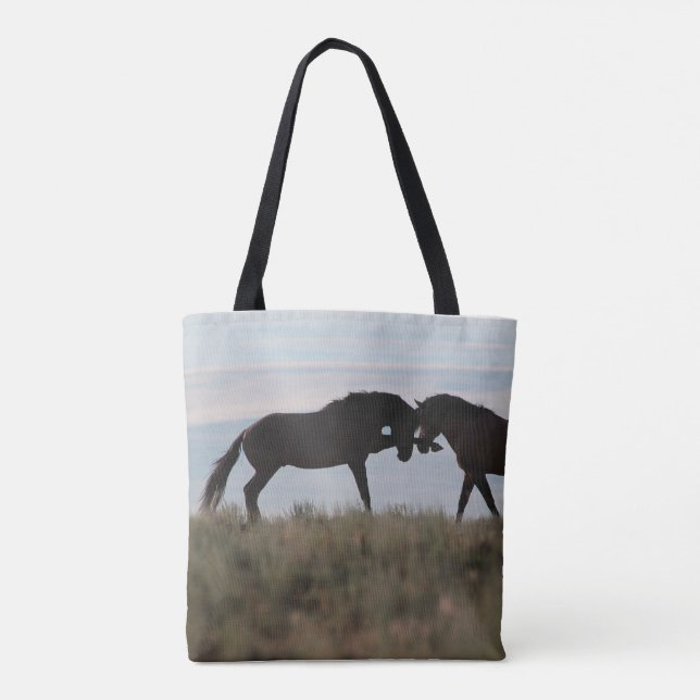 MustangWILD Totebag Tygkasse (Baksida)