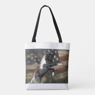 MustangWILD Totebag Tygkasse