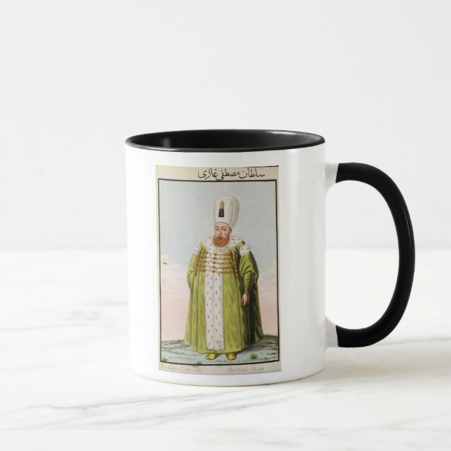 Mustapha mig (1591-1639) Sultan 1617-18, 1622-23, Mugg (Höger)