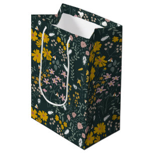 Mustard Blommigt Beetles & Bees Bohemian Wildblomm