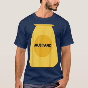 Mustard Flaska Condiment Halloween Costume T-Shirt