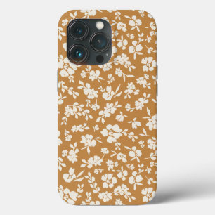 Mustard Gult Boho Blommigt