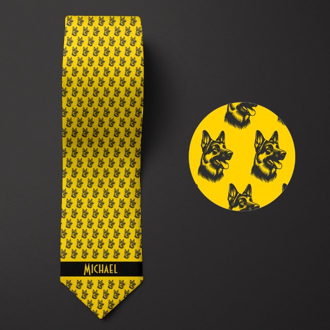 Mustard Gult German Shepherd Slips (Skapare uppladdad)