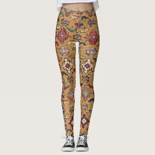 Mustard Khyrdagyd 1800-talets färgstarka Mörk R Leggings
