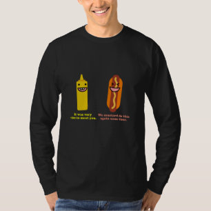 Mustard och Hotdog T Shirt