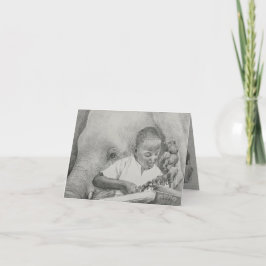 MUSTARD SEEDS GROW - NOTE CARD BY KATHY MORROW TACK KORT