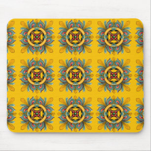 Mustard Victorian Tile Design Musmatta