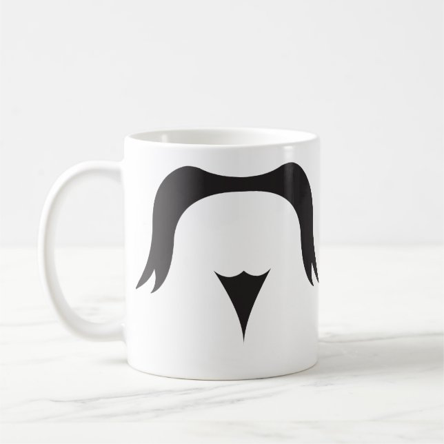 Mustasch 1 kaffemugg (Vänster)