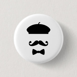 Mustasch- & baskerpictogramen knäppas knapp