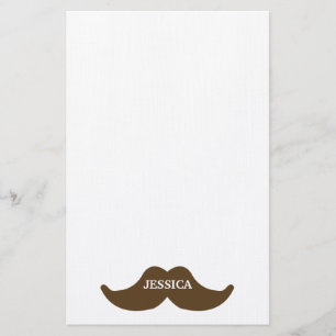 Mustasch Brevpapper