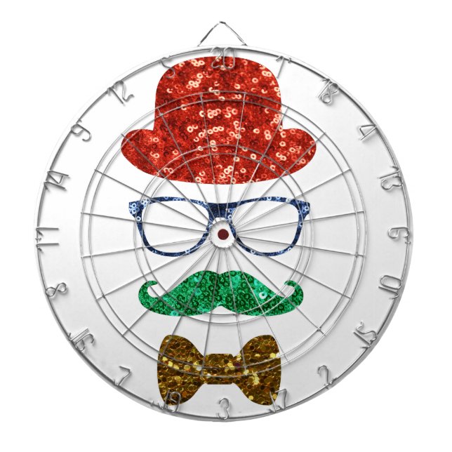 mustasch, christmas hipster mustache piltavla (Framsidan)