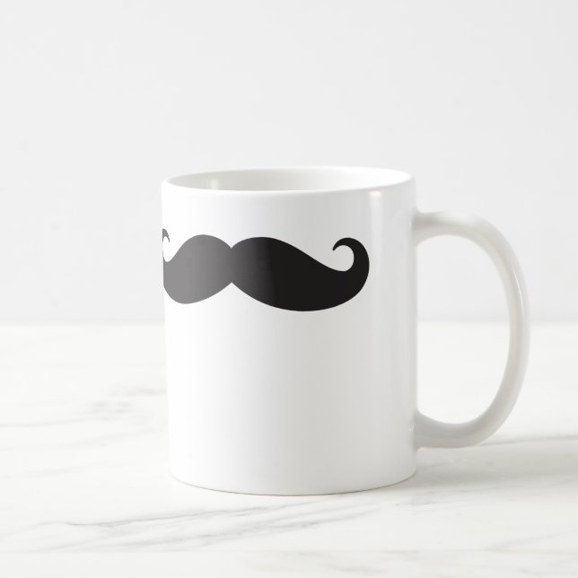 Mustasch "HANS" mugg (Höger)