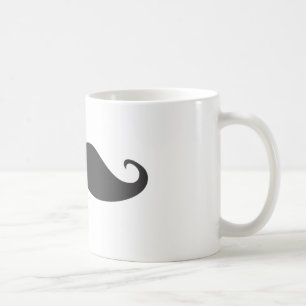 Mustasch Kaffemugg