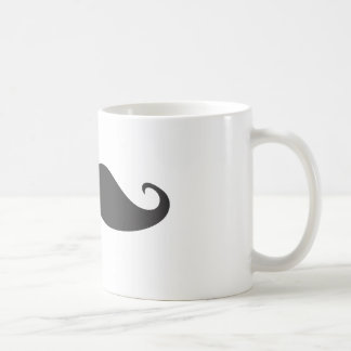 Mustasch Kaffemugg