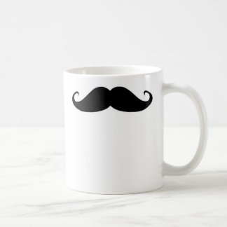Mustasch Kaffemugg