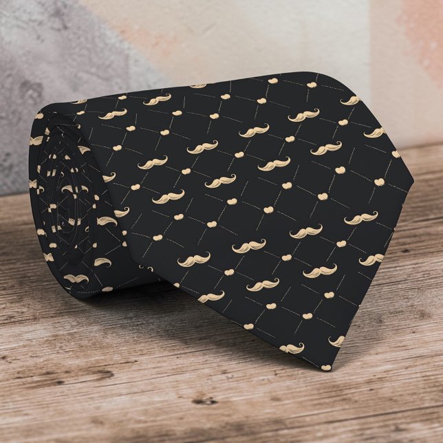 Mustasch Mönster Slips (Skapare uppladdad)