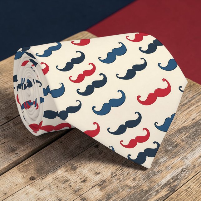 Mustasch Mönster Slips (Skapare uppladdad)