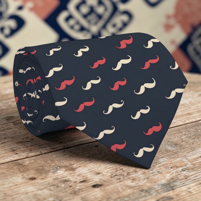 Mustasch Mönster Slips (Skapare uppladdad)
