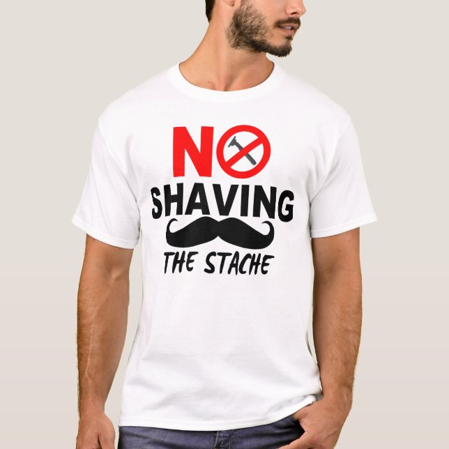MUSTASCH T-SHIRT (Framsida)