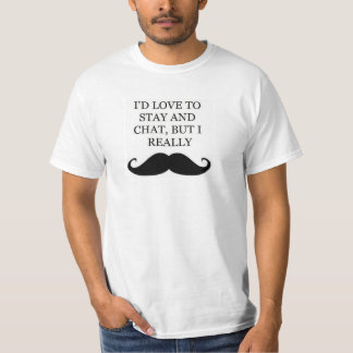Mustasch T Shirt