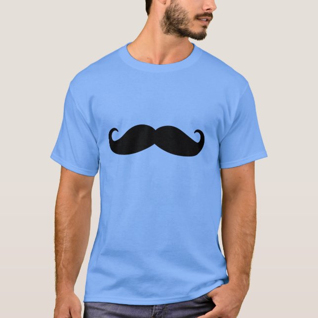 MUSTASCH TEE (Framsida)