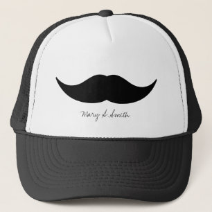 Mustaschanpassningsbarnamn Truckerkeps