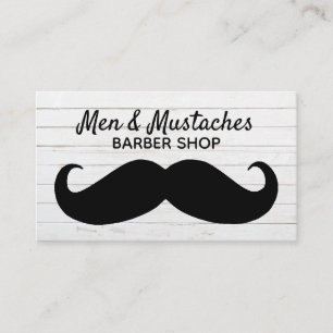 MustaschBarberThemed visitkort