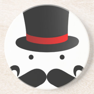 Mustaschdesign Underlägg Sandsten