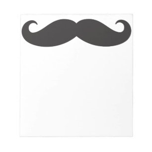 mustaschen anteckningsblock