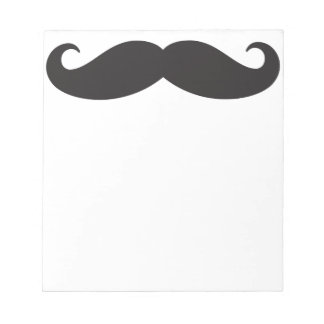 mustaschen anteckningsblock