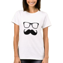 mustaschen och exponeringsglas är roliga