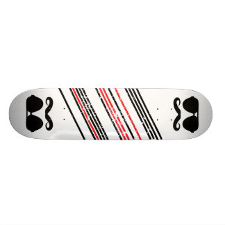 Mustaschen stiger ombord mini skateboard bräda 18,7 cm
