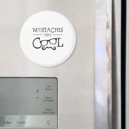 Mustascher Coola Glasögon Magnet
