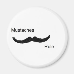 Mustascher härskar magnet