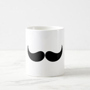 mustascher kaffemugg