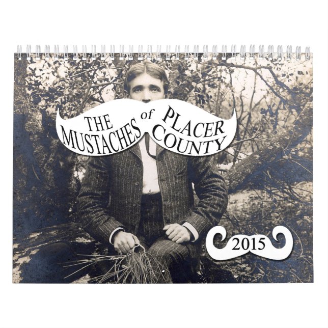 Mustascherna av Placer County Kalender (Omslag)