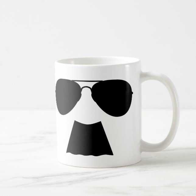 Mustaschflygaremugg Kaffemugg (Höger)