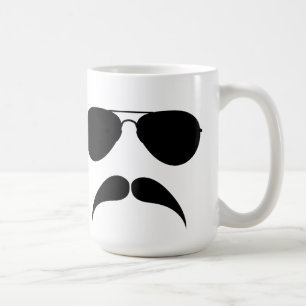 Mustaschflygaremugg Kaffemugg