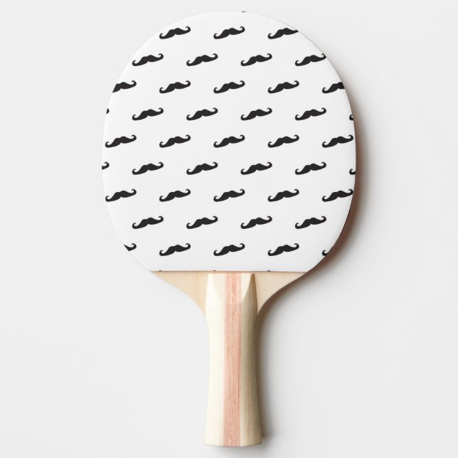 Mustaschhipstermönster 2 pingisracket (Framsidan)