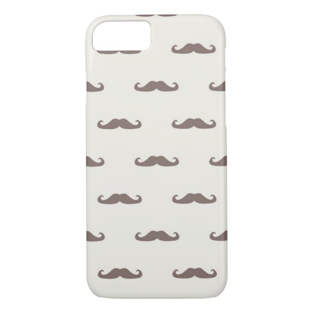 Mustaschhipstermönster 3 Case-Mate iPhone skal (Baksida)