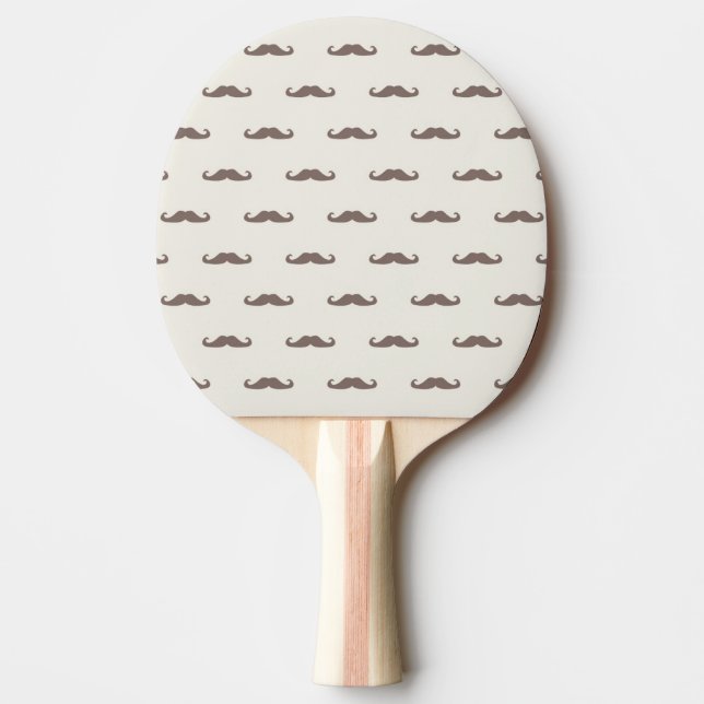 Mustaschhipstermönster 3 pingisracket (Framsidan)