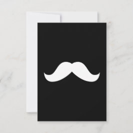 Mustaschinbjudan Inbjudningar