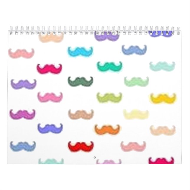 mustaschkalender kalender (Omslag)