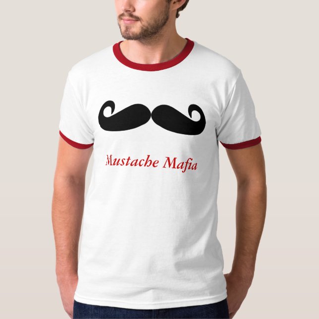 MustaschMaffia-Manar skjorta Tröja (Framsida)