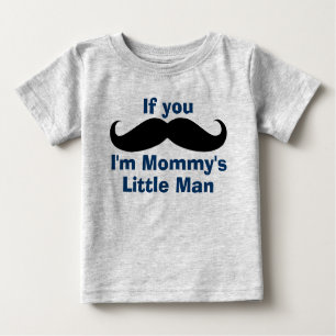 Mustaschmommys lite man tee